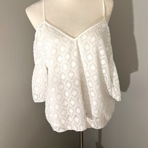 GUESS White Cold Shoulder Blouse
A0031